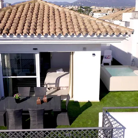 Lejlighed Vacation I Terrazas De Banus, Romantic, Jacuzzi, Pet-friendly, Cosy Duplex Penthouse, 2min Walk To Marina Marbella